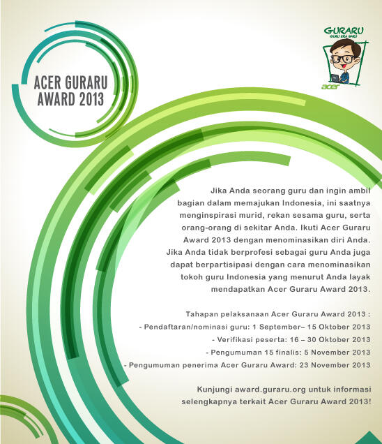 Acer Guru Era Baru Award 2013