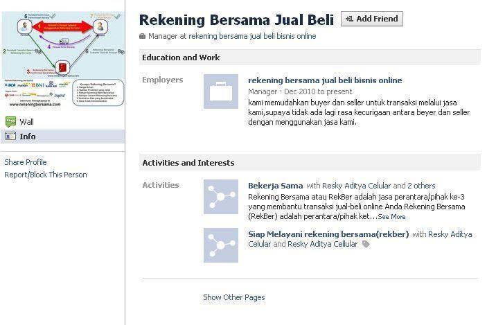 Hati-Hati rekening bersama palsu