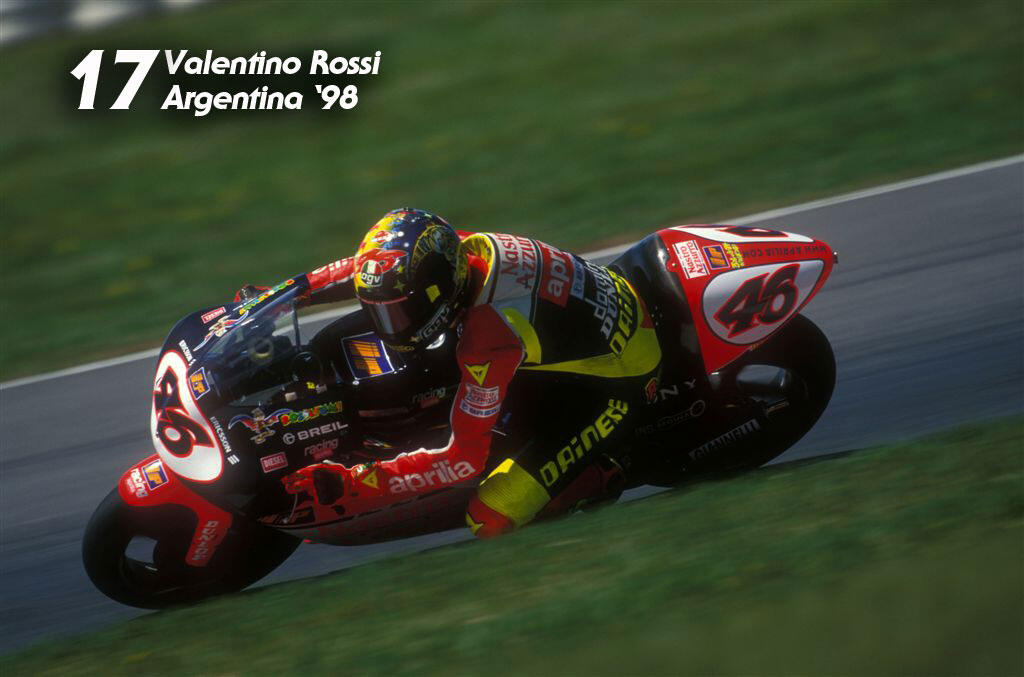 Memorabilia Deretan Kemenangan VALENTINO ROSSI #46 Selama Karirnya di MOTOGP