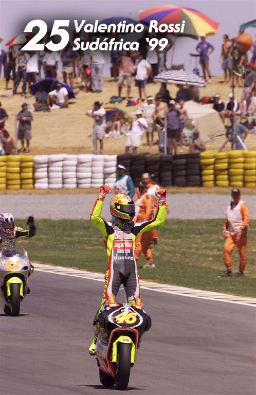Memorabilia Deretan Kemenangan VALENTINO ROSSI #46 Selama Karirnya di MOTOGP