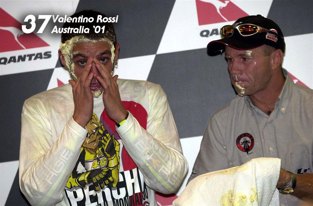 Memorabilia Deretan Kemenangan VALENTINO ROSSI #46 Selama Karirnya di MOTOGP
