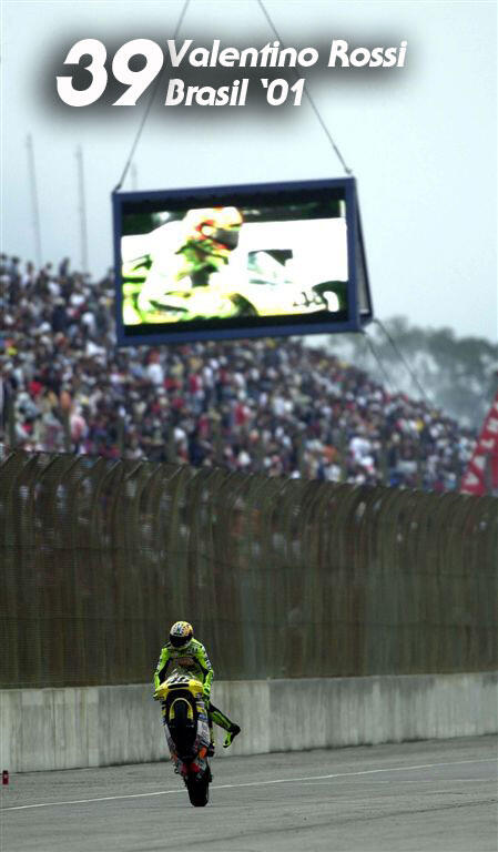 Memorabilia Deretan Kemenangan VALENTINO ROSSI #46 Selama Karirnya di MOTOGP