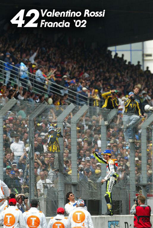Memorabilia Deretan Kemenangan VALENTINO ROSSI #46 Selama Karirnya di MOTOGP