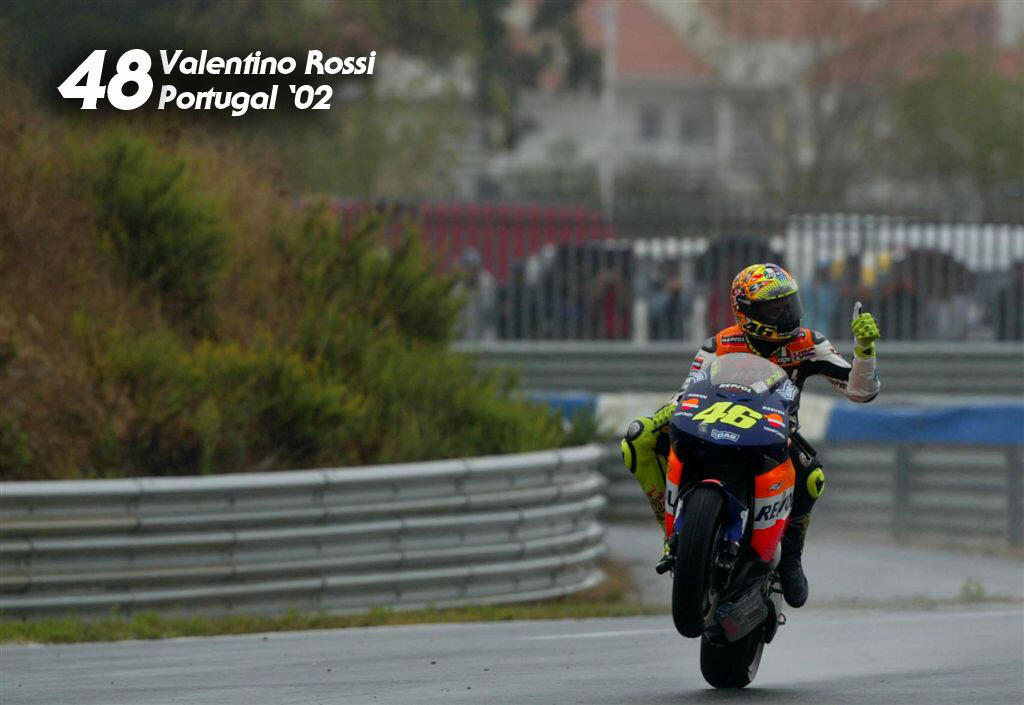 Memorabilia Deretan Kemenangan VALENTINO ROSSI #46 Selama Karirnya di MOTOGP