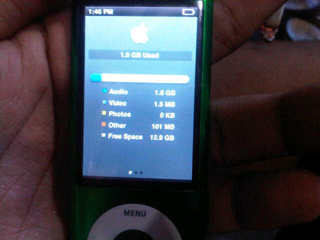 IPOD NANO 5th GEN 16gb DAN SAMSUNG Q1