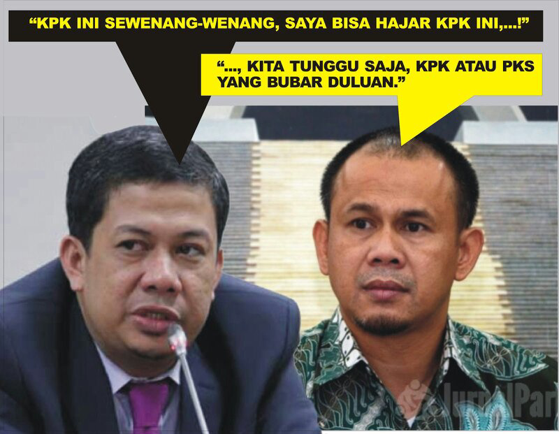 &#91;HEBAT&#93;-Fahri Hamzah: KPK Dan Jokowi Kayak Ayam yg digosok pantatnya,Waspadalah KPK!!