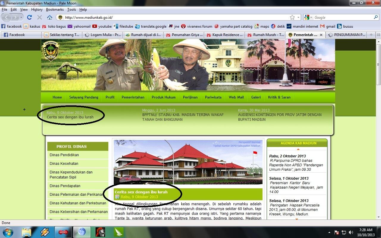 pemda punya web xxx