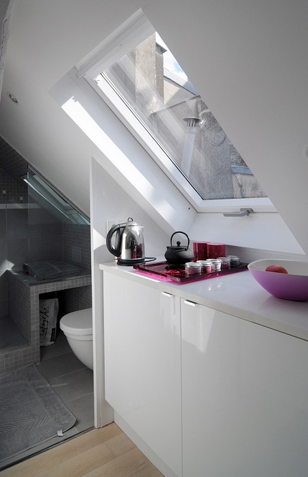 Tiny Appartement in Paris - Kamar Loteng di Salah Satu Bangunan Kota Paris