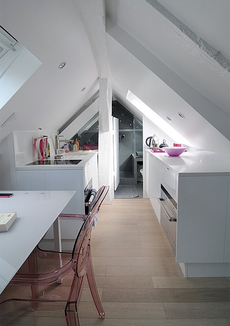 Tiny Appartement in Paris - Kamar Loteng di Salah Satu Bangunan Kota Paris