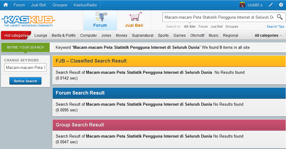 Macam-macam Peta Statistik Pengguna Internet di Seluruh Dunia