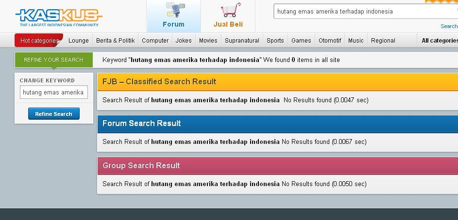 [HOT] Ternyata Indonesia negara kaya gan dan USA ngutang sama kita! Masuk!!