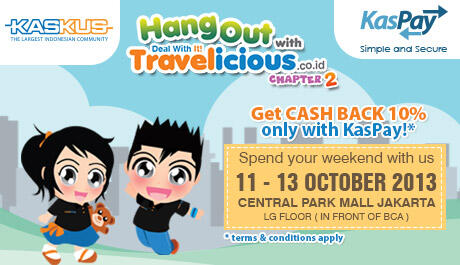 &#91;KasPay&#93; Let's HANGOUT with Travelicious.co.id Chapter 2