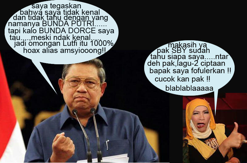 SBY: Soal Bunda Putri, Seribu Persen Luthfi Bohong