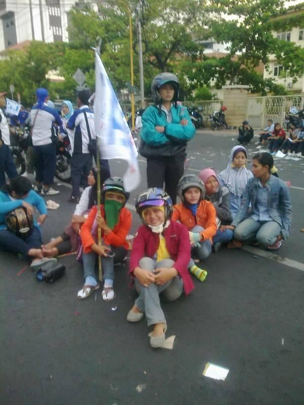 DEMO DI SEMARANG GAN MALAH KAYAK GINI