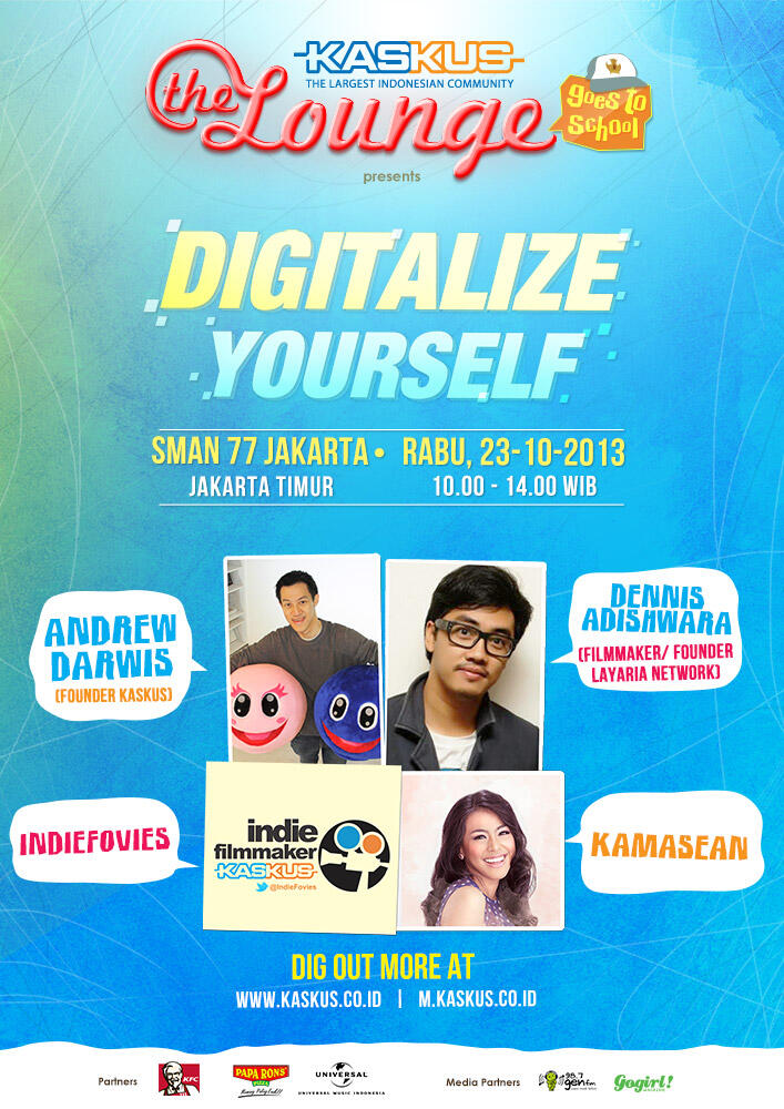 Be Ready For KASKUS The Lounge Goes To SMAN 77 Jakarta!