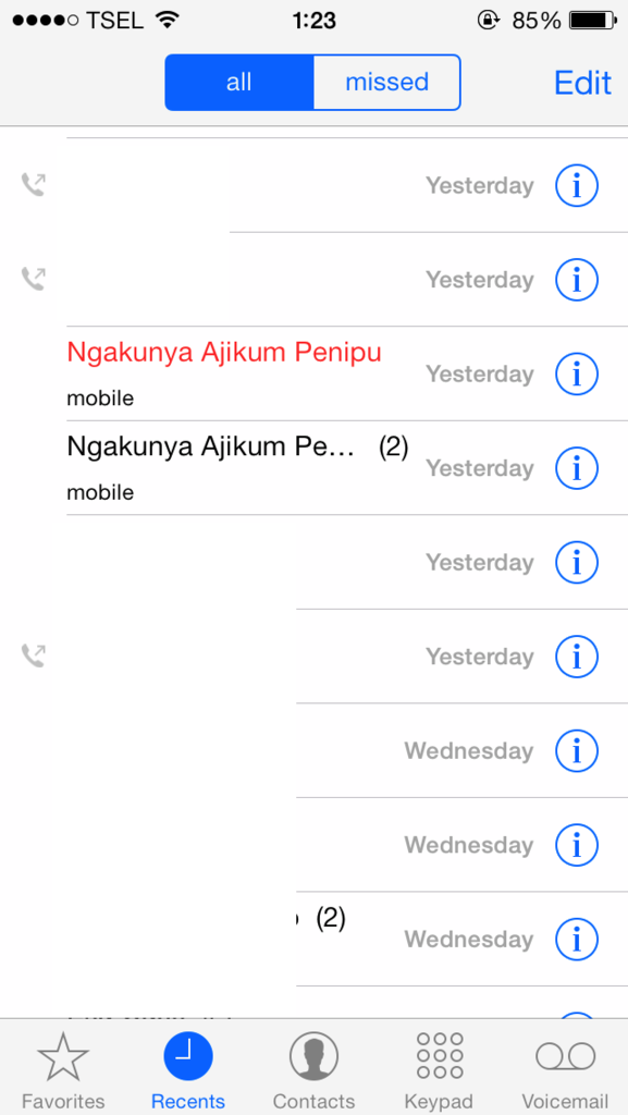 HATI - HATI PENIPUAN - SUMBER DATA DARI REKENING BERSAMA