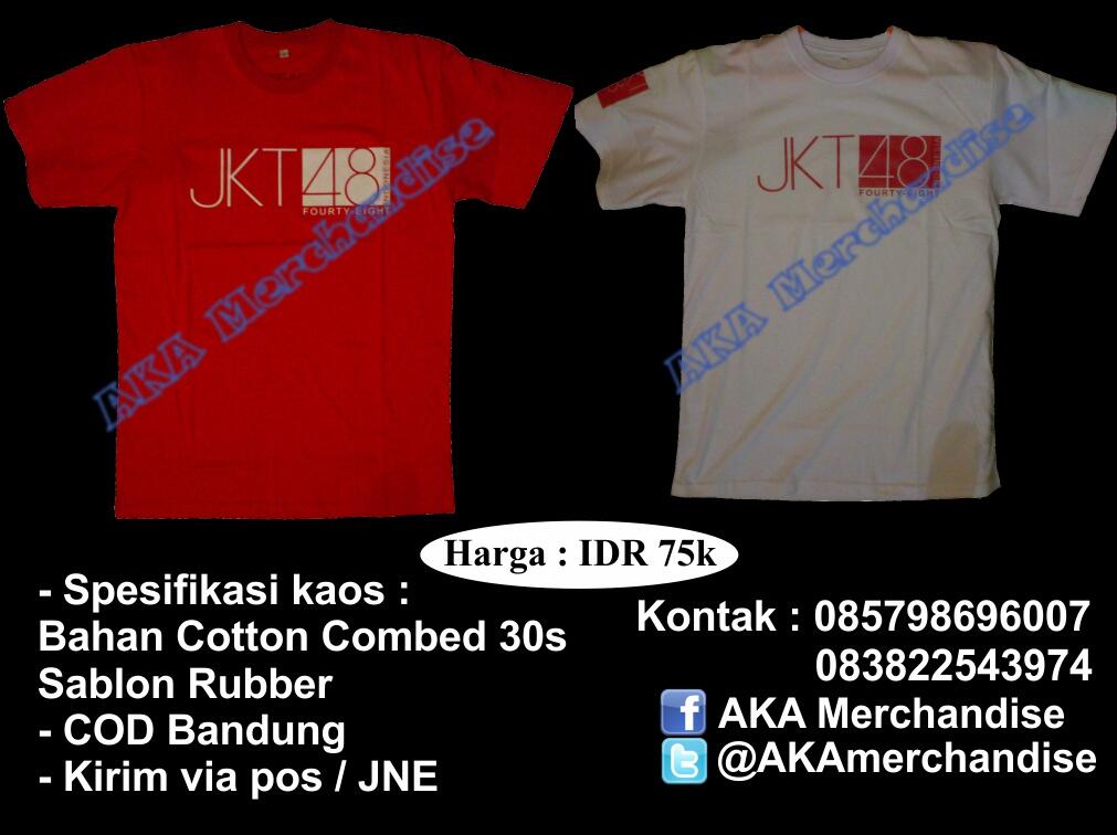 Kaos JKT48 Bandung