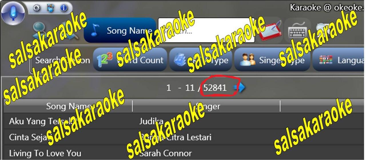 Jual hardisk karaoke, Isi 90000 lagu update karaoke sd NOV 2019