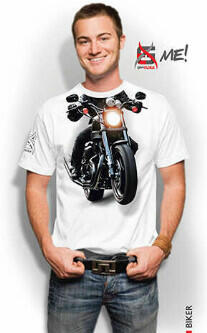 T-Shirt 3D Genethics Me Biker