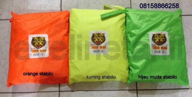 Terjual JAS HUJAN TIGER HEAD STELAN TORCH orange kuning 