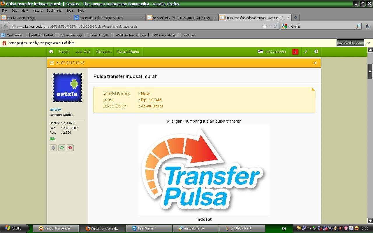 Link Thread kaskus ane di Google kok ngelink ke thread lain ya, 