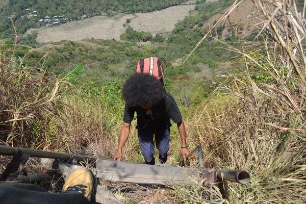 cendol tidak hanya dikaskus, tapi ada juga di puncak gunung