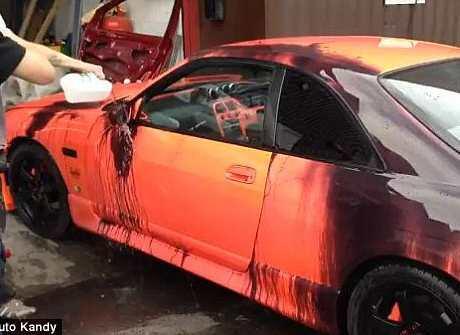 modif cat mobil , unik nih must see :D