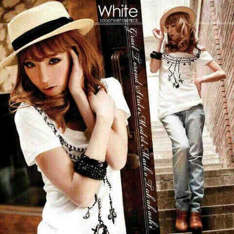 Blouse Kaos Zara Zipper Necklace Be Awfully Lonely Wanita Import Murah