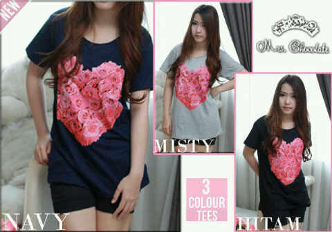 Jual Kaos Mrs Chocolate