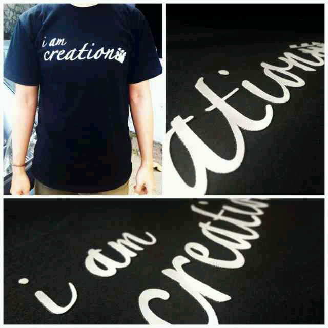 Tees 'i am creation'