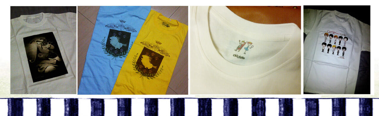 Printing Kaos dengan Design Sendiri bisa Satuan