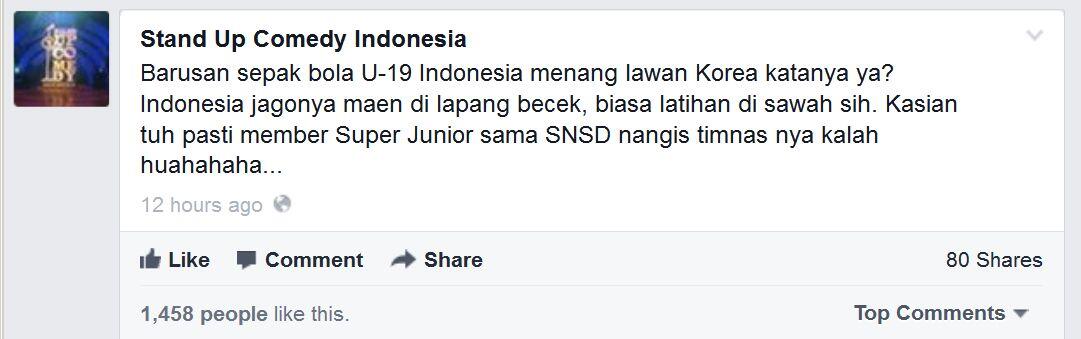 Katanya, Indonesia Jagonya Maen di Lapang Becek &#91;CERDAS MASUK&#93;