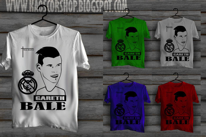 Kaos Karikatut Gareth Bale
