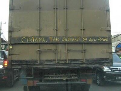 KETIKA SUPIR DAN KERNET TRUK CURHAT