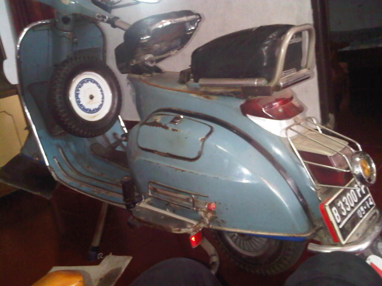 Terjual Vespa Super 78 Warna Biru Langit Kaskus