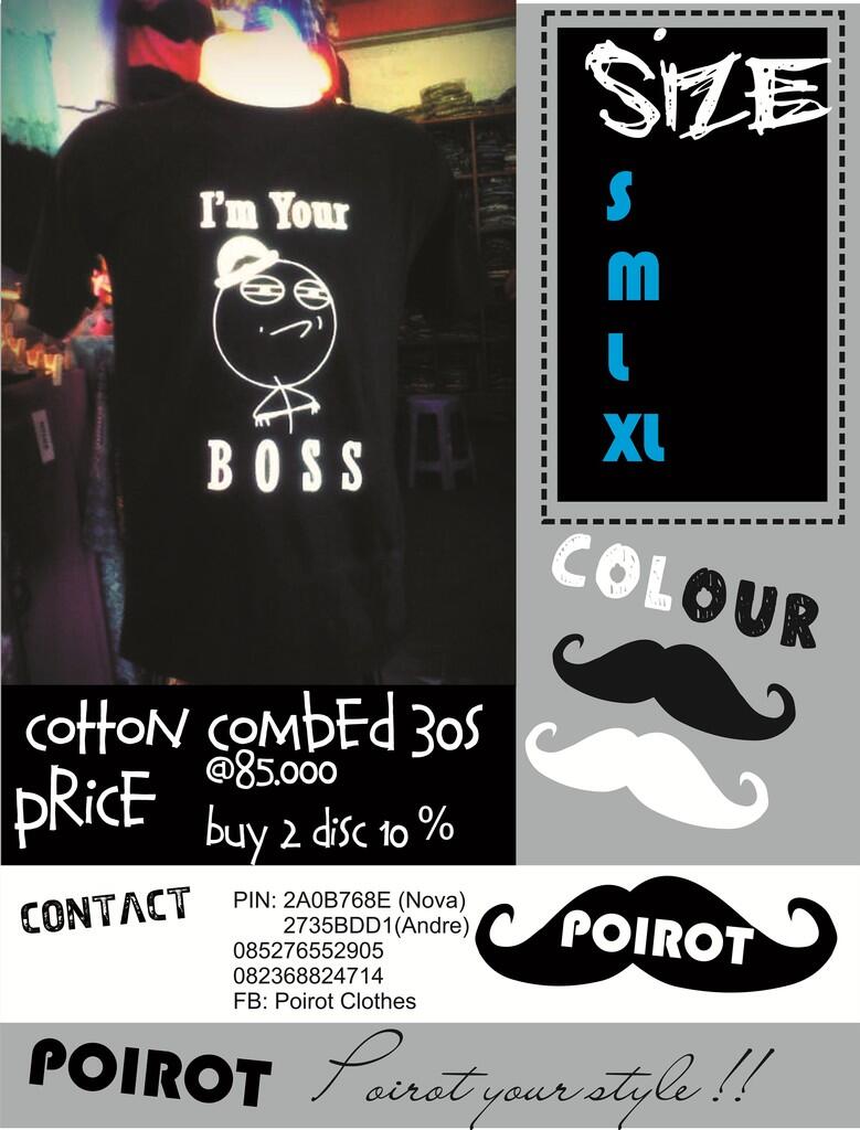 KAOS DISTRO POIROT (Ada MINION & MIKE monster university)