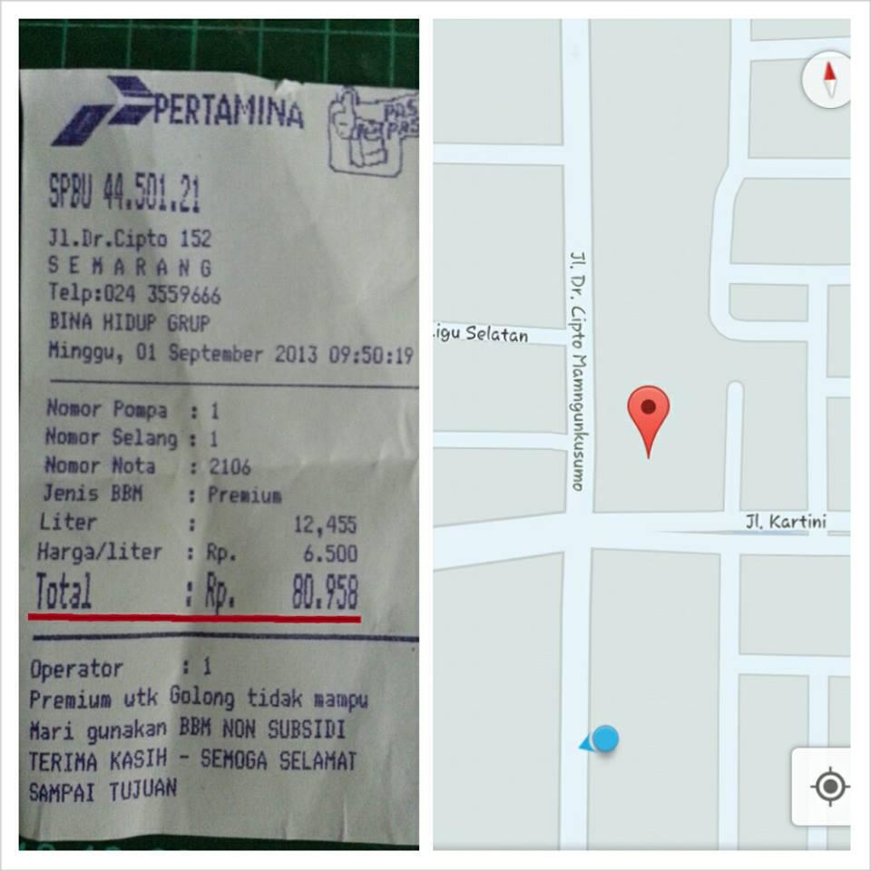 Upayakan Tetap melek di SPBU, BAHAYA..!!