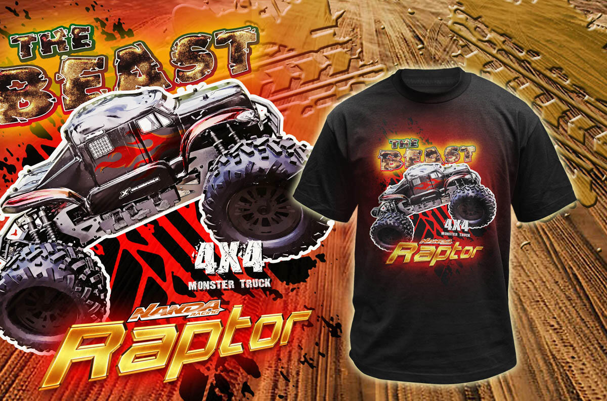 T-SHIRT CUSTOM RC DESIGN