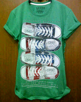 t-shirt keren GUESS dll