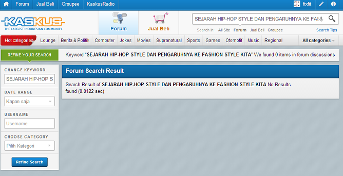 SEJARAH HIP-HOP STYLE DAN PENGARUHNYA KE FASHION STYLE KITA