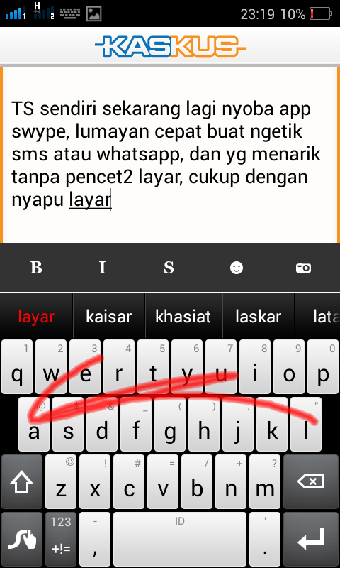 Share app keyboard android agan...