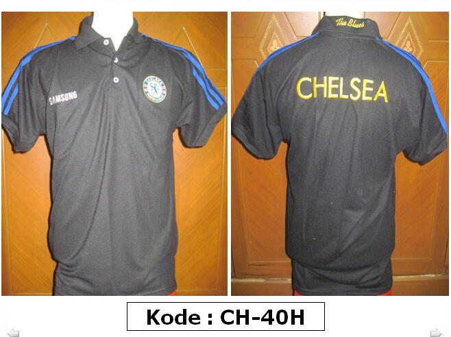 KAOS POLO SHIRT KLUB BOLA AC MILAN , CHELSEA , MANCHESTER UNITED MU , DLL