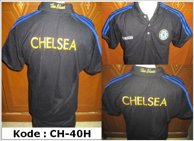 KAOS POLO SHIRT KLUB BOLA AC MILAN , CHELSEA , MANCHESTER UNITED MU , DLL