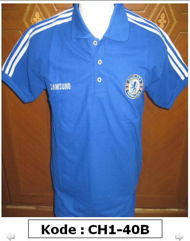KAOS POLO SHIRT KLUB BOLA AC MILAN , CHELSEA , MANCHESTER UNITED MU , DLL