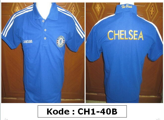 KAOS POLO SHIRT KLUB BOLA AC MILAN , CHELSEA , MANCHESTER UNITED MU , DLL