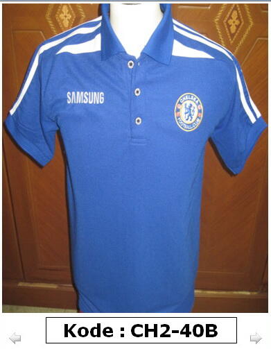 KAOS POLO SHIRT KLUB BOLA AC MILAN , CHELSEA , MANCHESTER UNITED MU , DLL