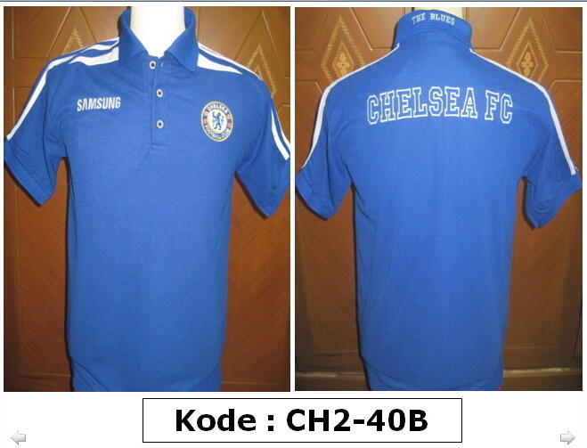 KAOS POLO SHIRT KLUB BOLA AC MILAN , CHELSEA , MANCHESTER UNITED MU , DLL