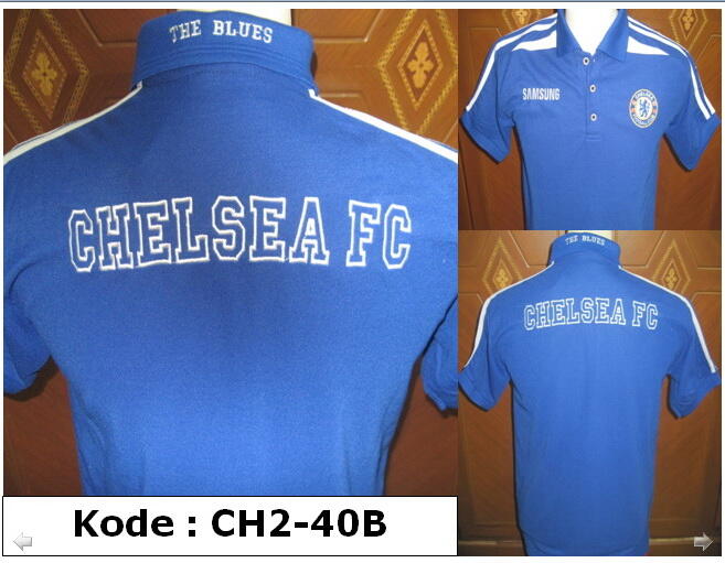 KAOS POLO SHIRT KLUB BOLA AC MILAN , CHELSEA , MANCHESTER UNITED MU , DLL
