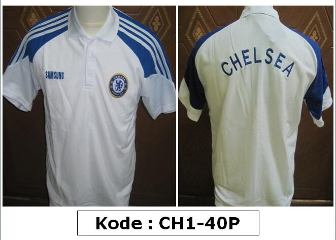 KAOS POLO SHIRT KLUB BOLA AC MILAN , CHELSEA , MANCHESTER UNITED MU , DLL