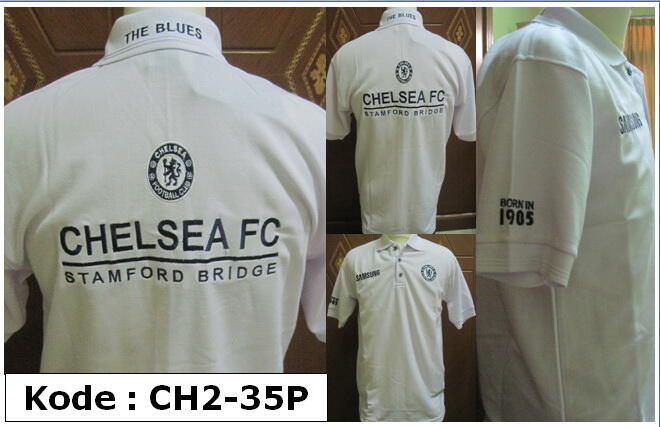 KAOS POLO SHIRT KLUB BOLA AC MILAN , CHELSEA , MANCHESTER UNITED MU , DLL
